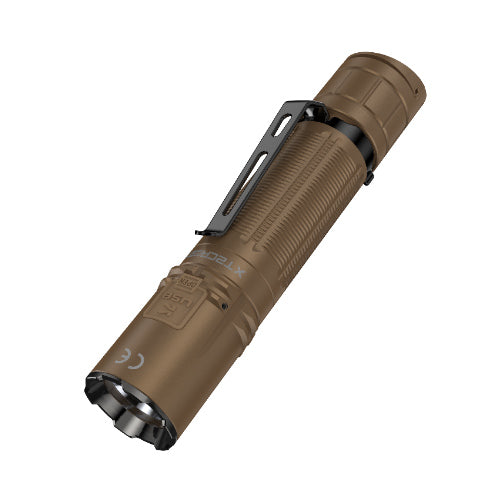 Lampe torche XT2CR Pro Desert marron Klarus - Lampes tactiques et sécurité (13014325 Lampe torche XT2CR Pro Desert marron Klarus - Lampes tactiques et sécurité (13014325